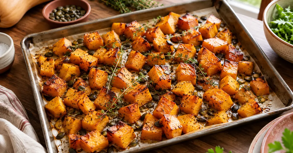 Butternut au four : cubes, moitiés ou entière (et butternut farcie)