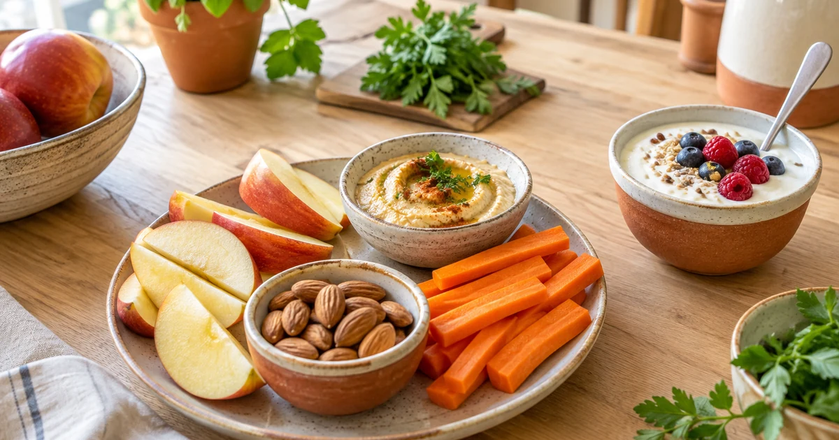 Collation saine : 20 idées faciles pour le goûter ou le creux de 16 h