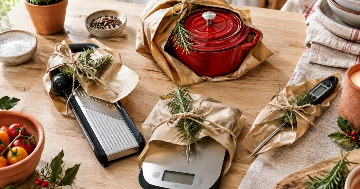 Idée cadeau cuisine : 12 cadeaux pour quelqu’un qui aime cuisiner léger
