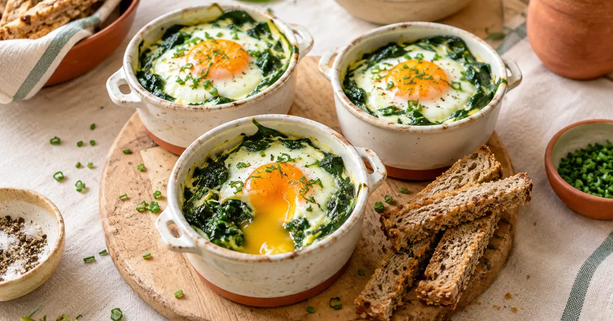 Œufs cocotte au air fryer : la recette en 10 minutes