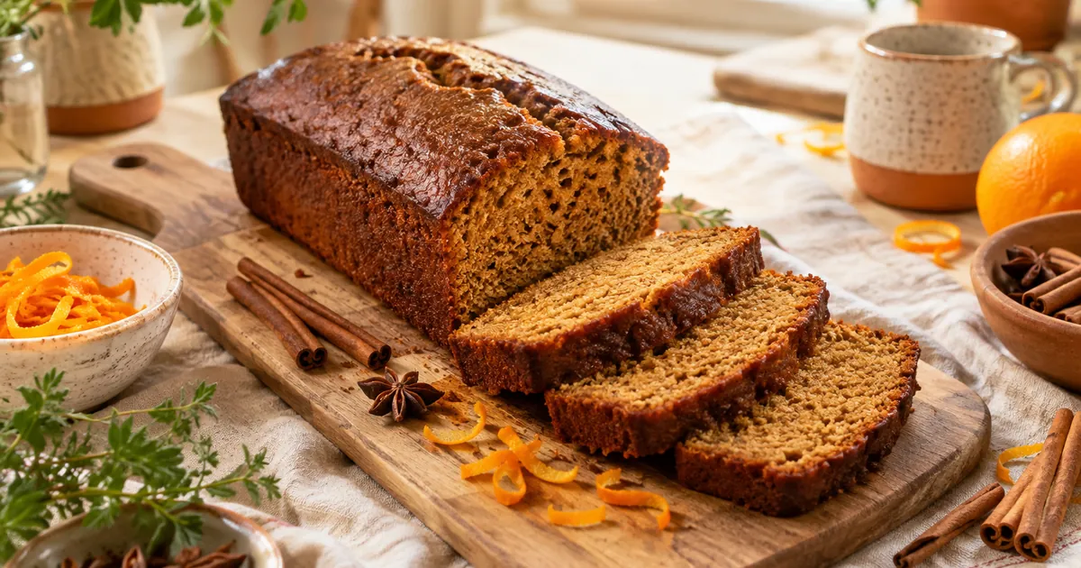 Pain d&rsquo;épices léger : la recette maison moins sucrée, moelleuse et parfumée
