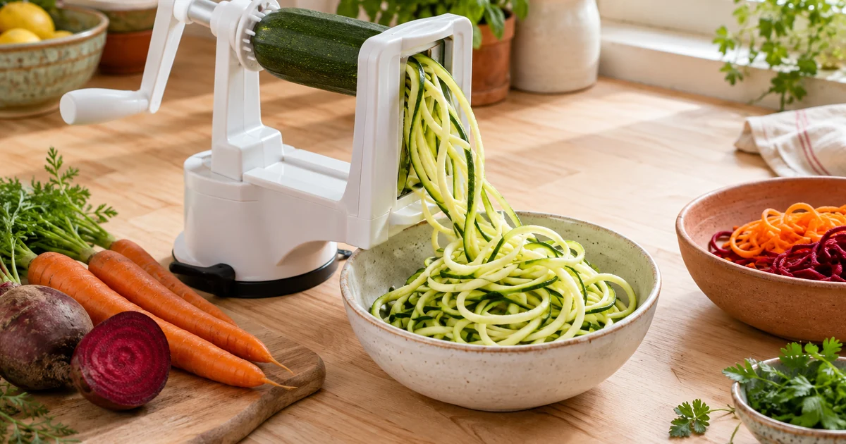 Spiraliseur : lequel choisir pour tes spaghettis de légumes ? Notre sélection